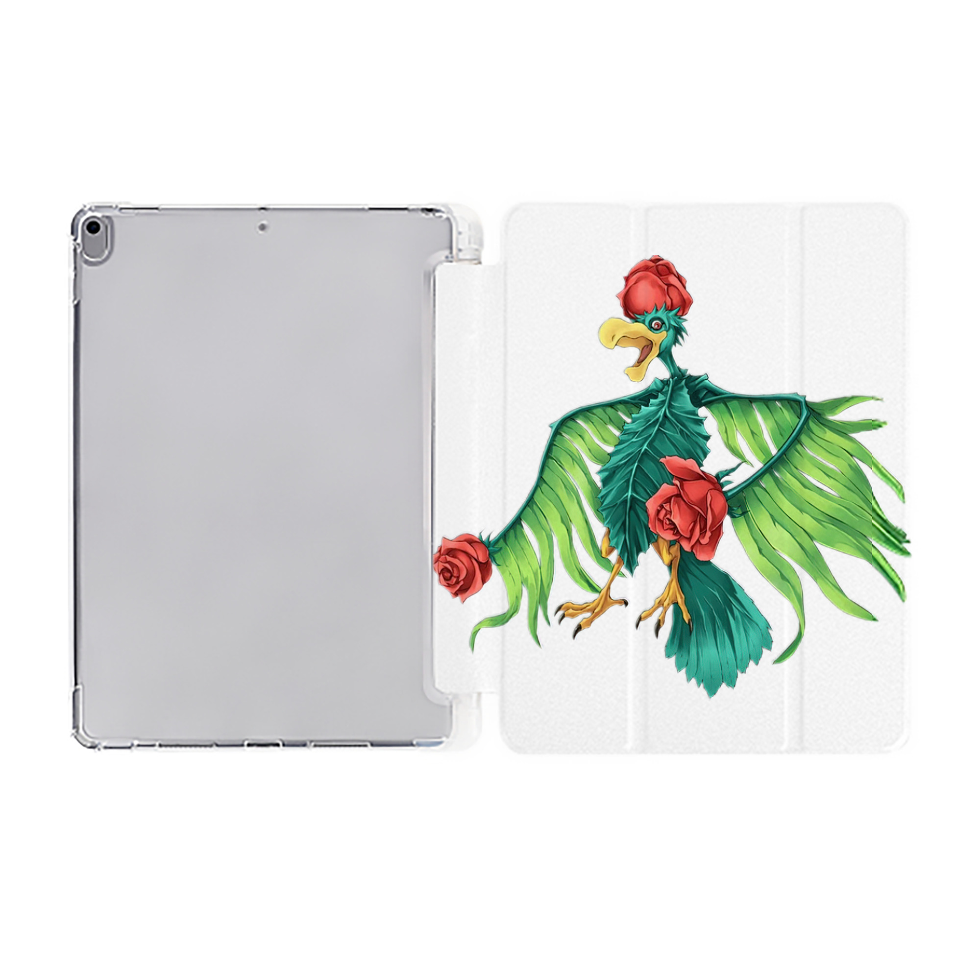 （画像用） 遊☆戯☆王 Yu-Gi-Oh! IPad ケース ペン収納付き 三つ折りスタンド PUレザー×シリコン 対応機種9.5/10.5/10.9インチ